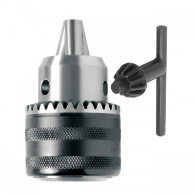 Патрон для дриля із ключем 1/2"*20,3-16.0мм Intertool