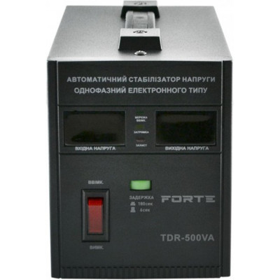 Стабилизатор релейный (1 Ф) – TDR-500VA (500Вт) (FORTE)