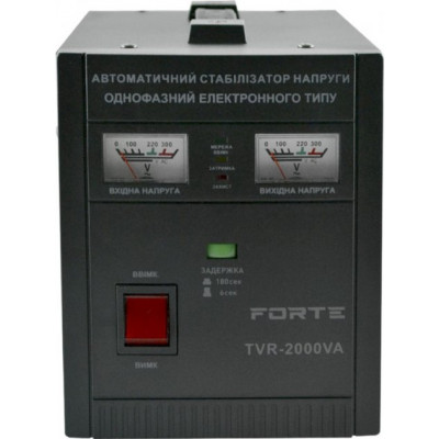 Стабилизатор релейный (1 Ф) – TVR-2000VA (2кВт) (FORTE)